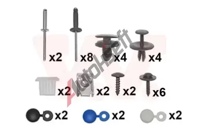 VAN WEZEL Montn sada - nraznk VAW 4042794, 4042794
