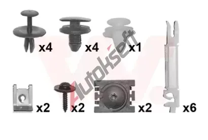 VAN WEZEL Montn sada - blatnk VAW 4042796, 4042796