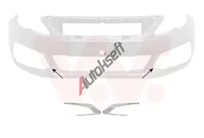 VAN WEZEL Kryt nárazníku VAW 4081495, 4081495 VAN WEZEL Kryt nárazníku VAW 4081495, 4081495
