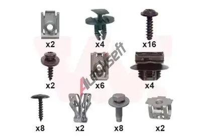 VAN WEZEL Montážní sada - nárazník VAW 4089794, 4089794 VAN WEZEL Montážní sada - nárazník VAW 4089794, 4089794
