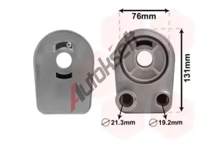 VAN WEZEL Chladi oleje VAW 43003607, 43003607