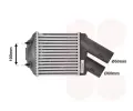 Chladi vzduchu intercooler VAN WEZEL ‐ VAW 43004222