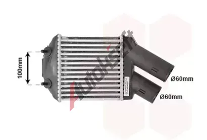VAN WEZEL Chladi vzduchu intercooler VAW 43004222, 43004222