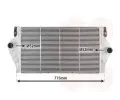 Chladi vzduchu intercooler VAN WEZEL ‐ VAW 43004363