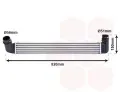 Chladi vzduchu intercooler VAN WEZEL ‐ VAW 43004461