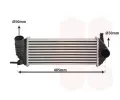 Chladi vzduchu intercooler VAN WEZEL ‐ VAW 43004471