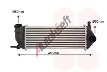 VAN WEZEL Chladi vzduchu intercooler VAW 43004471, 43004471