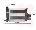 Chladi vzduchu intercooler VAN WEZEL ‐ VAW 43004602