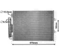 Kondenztor klimatizace VAN WEZEL ‐ VAW 43005454