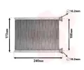 Vmnk tepla vnitnho vytpn VAN WEZEL ‐ VAW 43006569