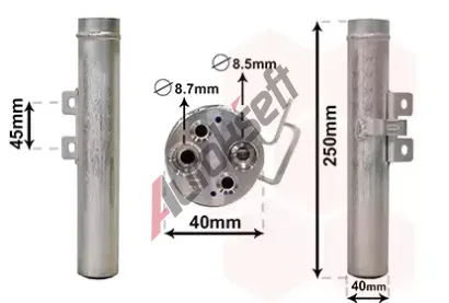 VAN WEZEL Vysoue klimatizace VAW 4300D557, 4300D557