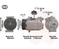 Kompresor klimatizace VAN WEZEL ‐ VAW 4300K486