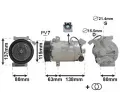 Kompresor klimatizace VAN WEZEL ‐ VAW 4300K491