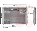 Chladi vody VAN WEZEL ‐ VAW 4300M405