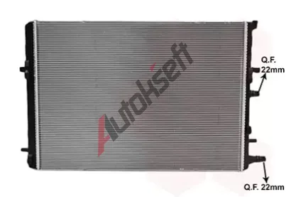 VAN WEZEL Chladi vody VAW 43012736, 43012736