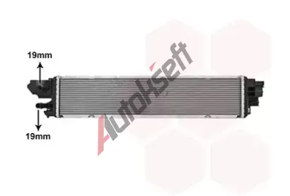 VAN WEZEL Chladi� vody VAW 43012740, 43012740