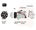 Kompresor klimatizace&nbsp;VAN WEZEL&nbsp;&dash;&nbsp;VAW 4301K714