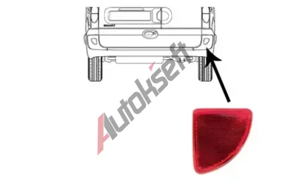 VAN WEZEL Odrazka VAW 4310940, 4310940