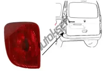 VAN WEZEL Mlhov zadn svtlo VAW 4312939, 4312939