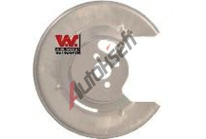 VAN WEZEL Ochrann plech proti rozstikovn - brzdov kotou VAW 4325373, 4325373
