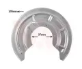 Ochrann plech proti neistotm brzdovho kotoue VAN WEZEL ‐ VAW 4327373