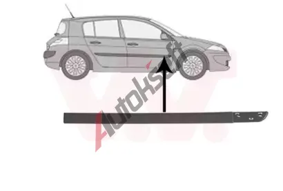 VAN WEZEL Ozdobn / ochrann lita dve VAW 4327424, 4327424