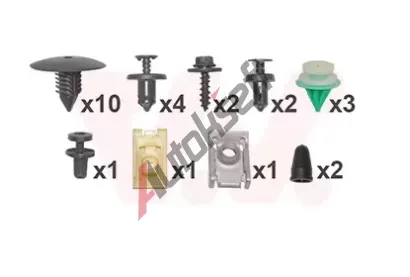 VAN WEZEL Montn sada - blatnk VAW 4327796, 4327796