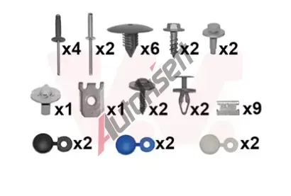 VAN WEZEL Montn sada - nraznk VAW 4334794, 4334794