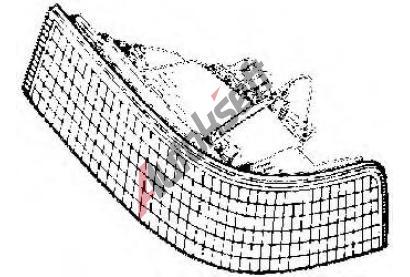 VAN WEZEL P pedn oranov blika VAW 4335902, 4335902
