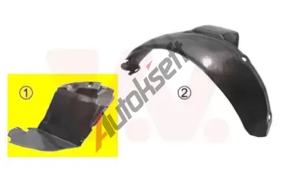 VAN WEZEL Obloen - dutina kola VAW 4337433, 4337433
