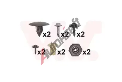 VAN WEZEL Montn sada - nraznk VAW 4366793, 4366793