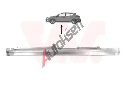 VAN WEZEL Nástupní panel VAW 4377103, 4377103  VAN WEZEL Nástupní panel VAW 4377103, 4377103