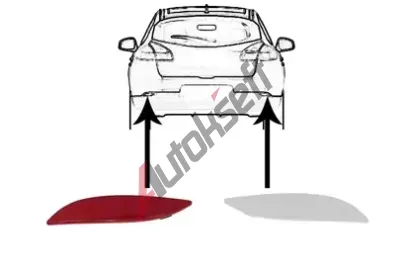 VAN WEZEL Odrazka VAW 4377939, 4377939  VAN WEZEL Odrazka VAW 4377939, 4377939