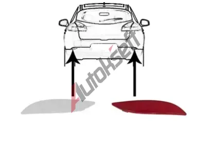 VAN WEZEL Odrazka VAW 4377940, 4377940  VAN WEZEL Odrazka VAW 4377940, 4377940