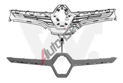 VAN WEZEL Mka chladie VAW 4382518, 4382518