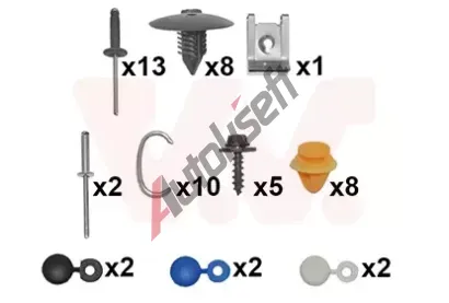 VAN WEZEL Montážní sada - nárazník VAW 4386794, 4386794 VAN WEZEL Montážní sada - nárazník VAW 4386794, 4386794