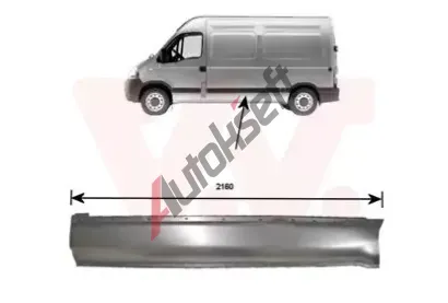 VAN WEZEL Boční stěna VAW 4387143, 4387143  VAN WEZEL Boční stěna VAW 4387143, 4387143