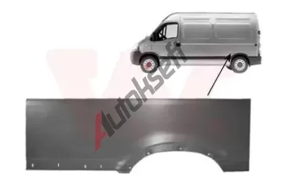 VAN WEZEL Boční stěna VAW 4387147, 4387147  VAN WEZEL Boční stěna VAW 4387147, 4387147