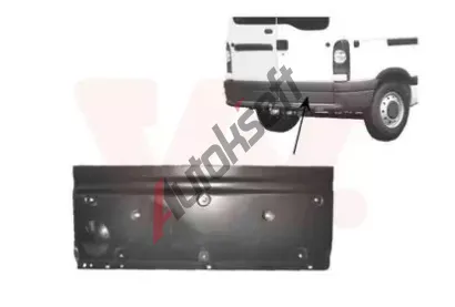 VAN WEZEL Zadní dveře VAW 4387150, 4387150  VAN WEZEL Zadní dveře VAW 4387150, 4387150