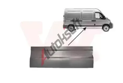 VAN WEZEL Dveře - karosérie VAW 4387175, 4387175  VAN WEZEL Dveře - karosérie VAW 4387175, 4387175