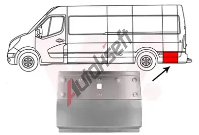 VAN WEZEL Bo�n� st�na VAW 4388143, 4388143