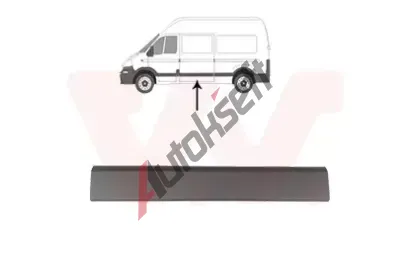 VAN WEZEL Ozdobná / ochranná lišta boční stěny VAW 4388423, 4388423  VAN WEZEL Ozdobná / ochranná lišta boční stěny VAW 4388423, 4388423