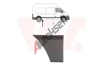 VAN WEZEL Ozdobná / ochranná lišta boční stěny VAW 4388426, 4388426  VAN WEZEL Ozdobná / ochranná lišta boční stěny VAW 4388426, 4388426
