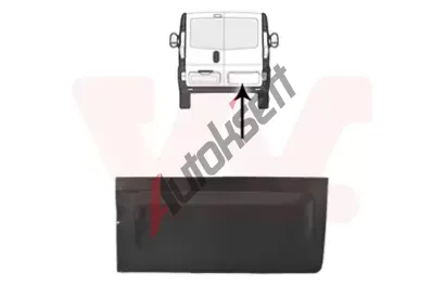 VAN WEZEL Zadní dveře VAW 4394160, 4394160  VAN WEZEL Zadní dveře VAW 4394160, 4394160