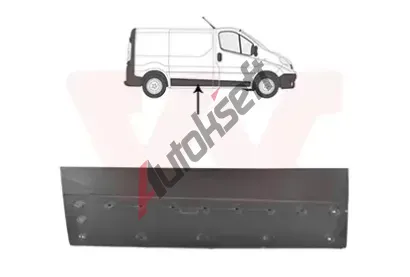 VAN WEZEL Dvee - karosrie VAW 4394174, 4394174