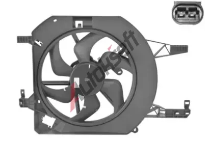VAN WEZEL Vtrk chlazen motoru VAW 4394746, 4394746