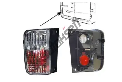 VAN WEZEL Zadn svtlo VAW 4395929, 4395929