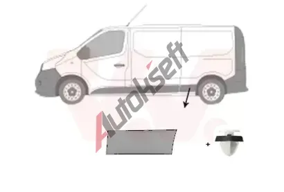 VAN WEZEL Ozdobn / ochrann lita bon stny VAW 4396407, 4396407