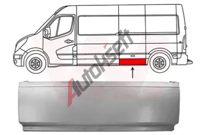 VAN WEZEL Bo�n� st�na VAW 4399109, 4399109