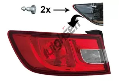 VAN WEZEL Zadn svtlo VAW 4420931, 4420931